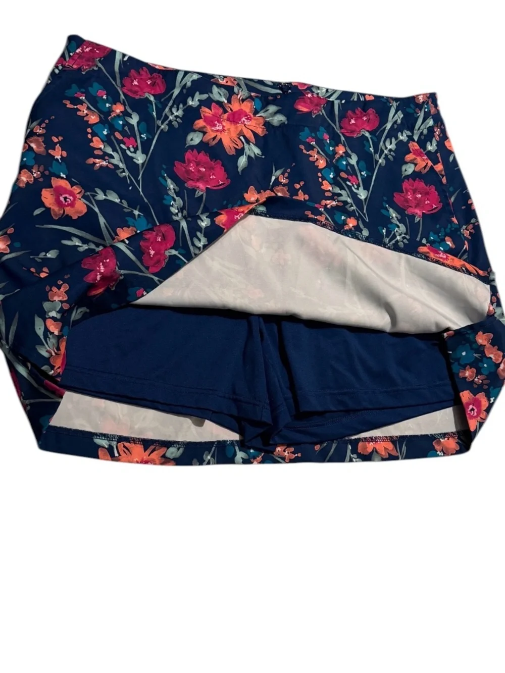 Lady Hagen Woman’s Sz 16 Golf Tennis skort Pickleball Floral Pockets - Picture 6 of 7